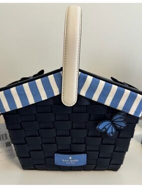 Kate Spade picnic basket novelty Bag